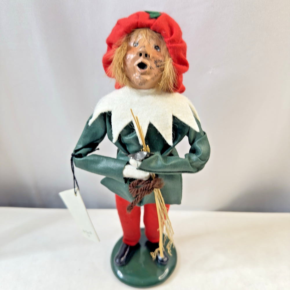 Vintage 1988 Byers' Choice Knecht Ruprecht Black Peter Santa's Little Helper 10"